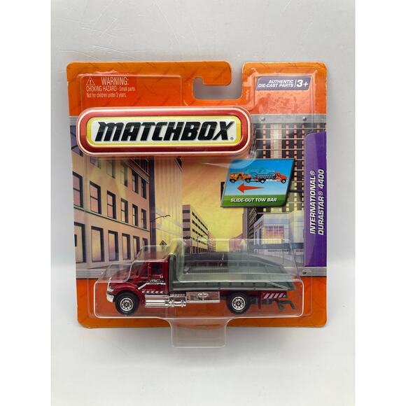 2009 Matchbox Real Working International Durastar Tow Truck 4400 Diecast NIP - Picture 1 of 4
